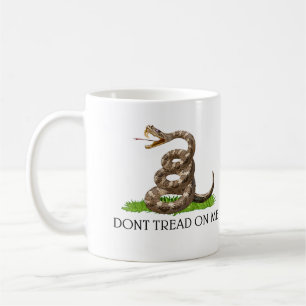 Dont Tread On Me Gadsden American Revolution Flag Coffee Mug