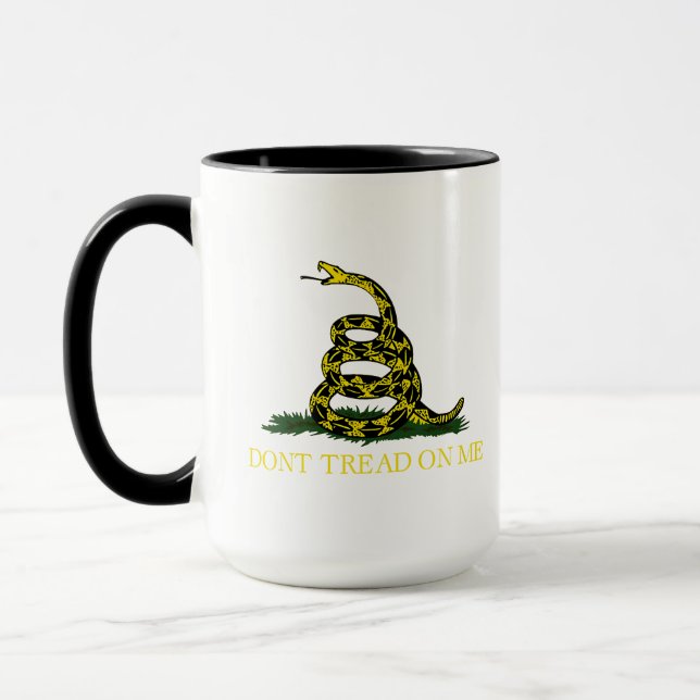 Don't Tread On Me Gadsden Flag 2nd A Mug (Left)