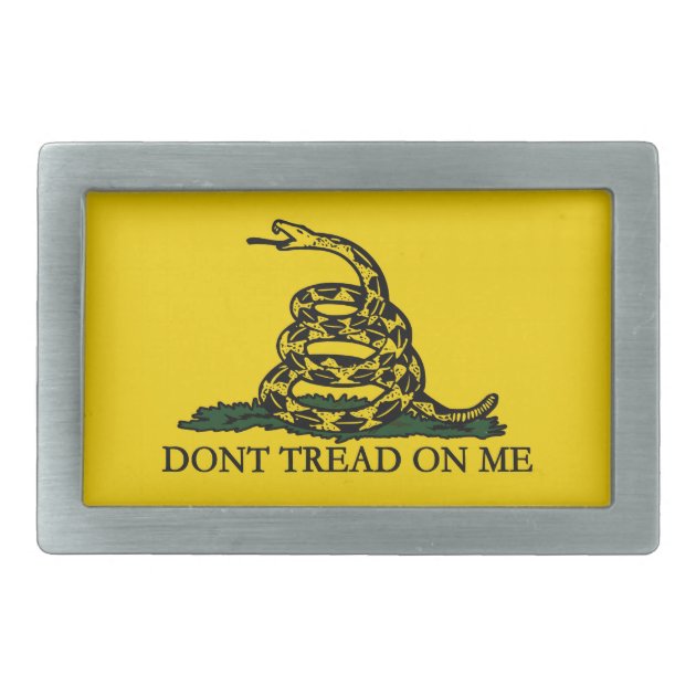 gadsden flag belt buckle