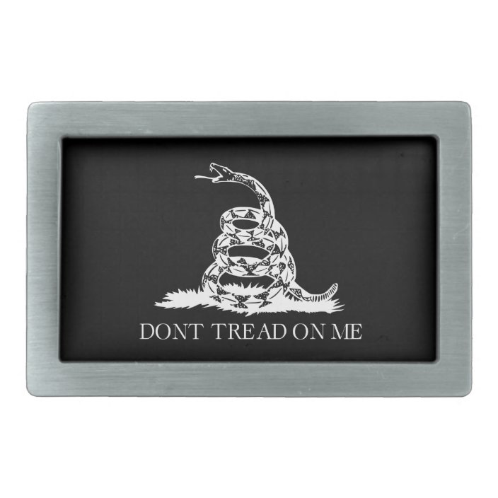 gadsden flag belt buckle
