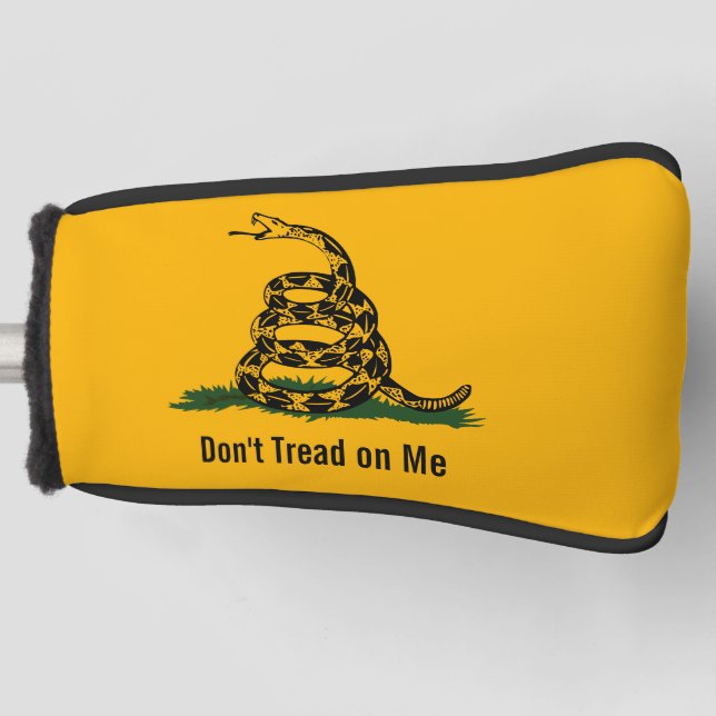 Don't Tread On Me Gadsden Flag Golf Head Cover (Front)