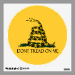 Dont Tread on Me Gadsden Flag Historical Military Wall Sticker