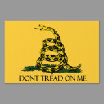 Dont Tread on Me Gadsden Flag Historical Military Yard Sign