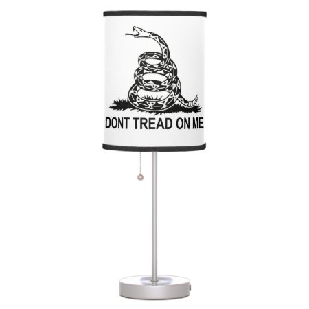 Don't Tread On Me Gadsden Flag Lamp 2nd Amendment