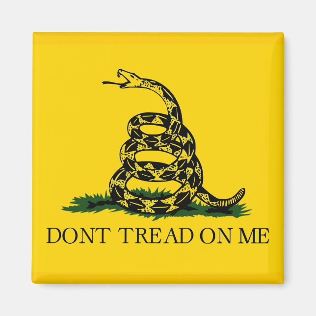 Don't Tread On Me - Gadsden Flag Magnet (Front)