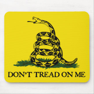 Don't Tread On Me-Gadsden Flag Mouse Pad