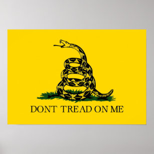 Don't Tread On Me - Gadsden Flag Poster