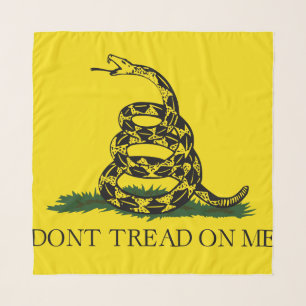 Don't Tread on Me Gadsden flag Scarf