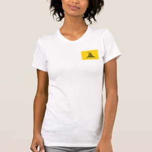 Dont Tread On Me - Gadsden Flag - See Both Sides T-Shirt
