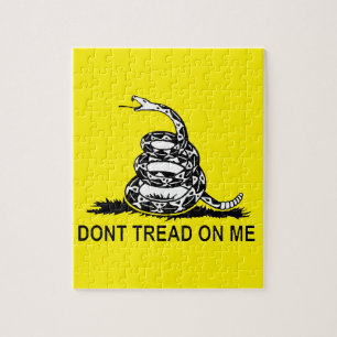 Dont Tread On Me Gadsden Flag Series Jigsaw Puzzle