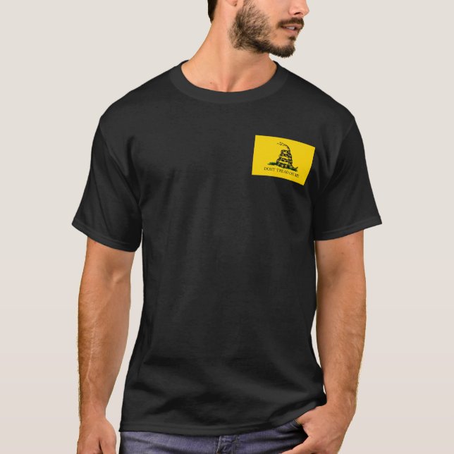 Dont Tread On Me - Gadsden Flag T-Shirt (Front)