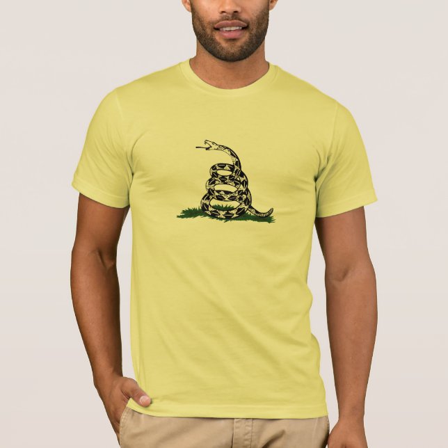 Dont Tread On Me - Gadsden Flag T-Shirt (Front)