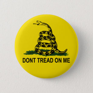Don't Tread On Me - Gadsen Flag Pinback Button