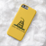 Don't Tread on Me Historical Gadsden Flag Military Barely There iPhone 6 Case