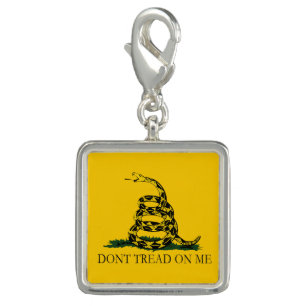 Don't Tread on Me Historical Gadsden Flag Military Charm