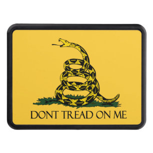 Don't Tread on Me Historical Gadsden Flag Military Hitch Cover