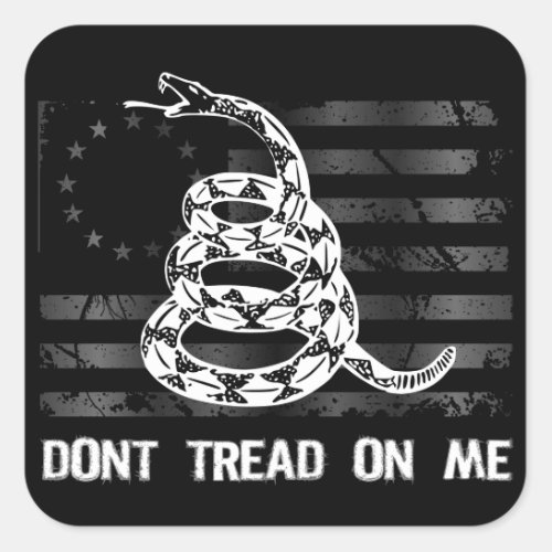 Dont Tread On Me II Sticker