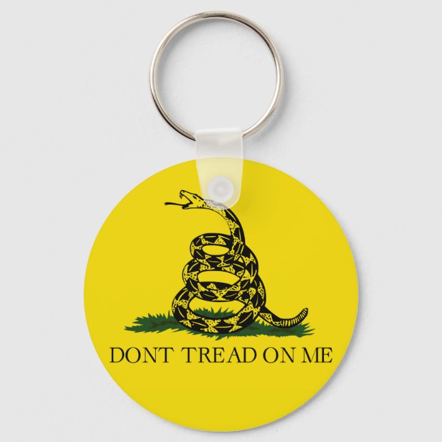 Don't Tread On Me Keychain (Front)