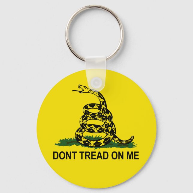 Dont Tread On Me Keychain (Front)