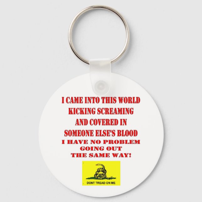DON'T TREAD ON ME KEYCHAIN (Front)