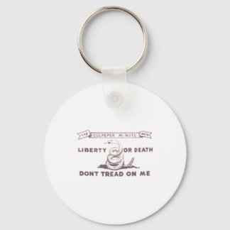Dont tread on me keychain