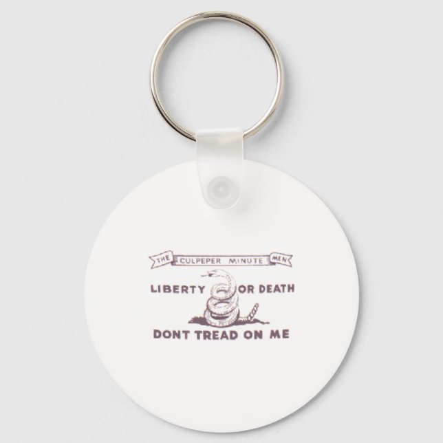 Dont tread on me keychain (Front)