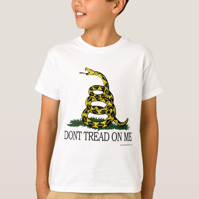 Don't Tread On Me Kids Shirt (Front)
