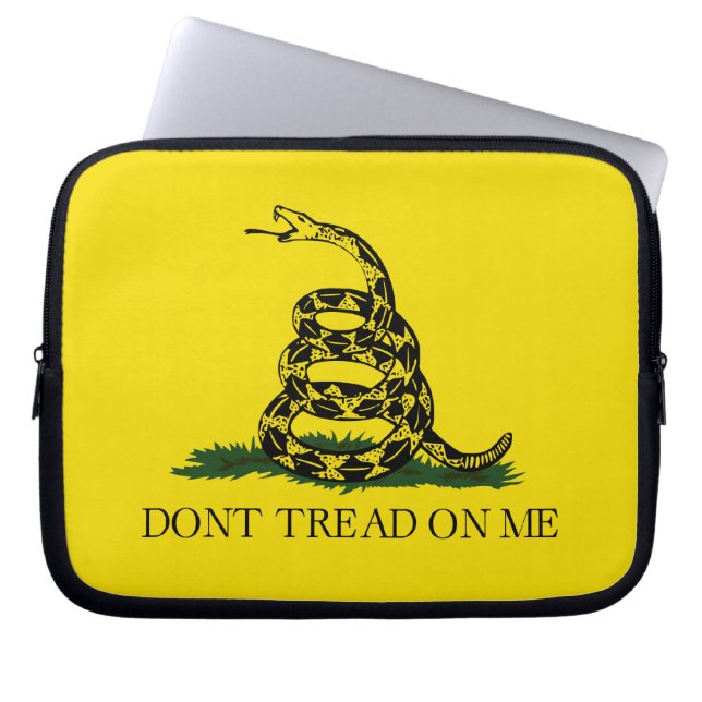 Dont Tread On Me Laptop Sleeve (Front)
