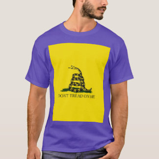 Dont Tread On Me Libertarian Style Graphic  T-Shirt