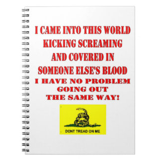 DON'T TREAD ON ME NOTEBOOK