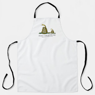Don't Tread on Me or My Son Gadsden Flag Meme Apron