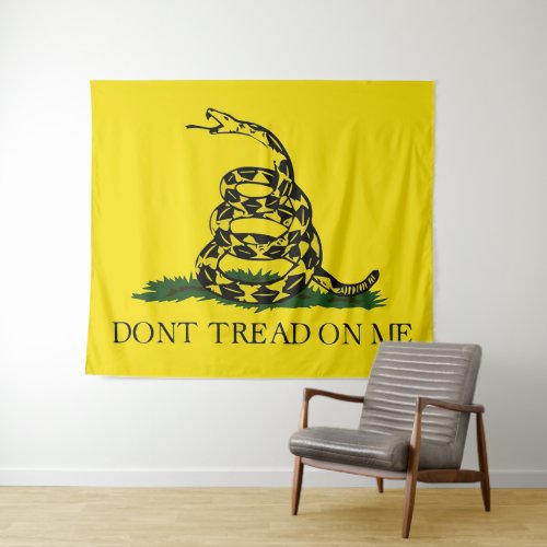 Dont tread on Me photo Backdrop Tapestry
