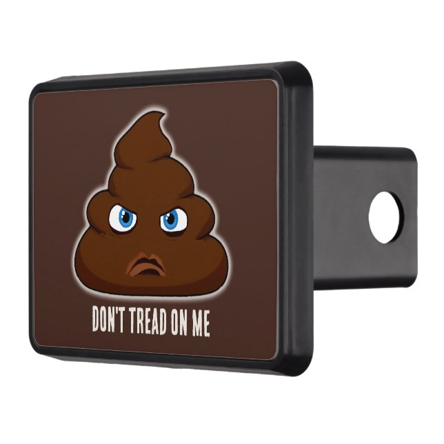 Don't Tread On Me Poo Hitch Cover (Left)