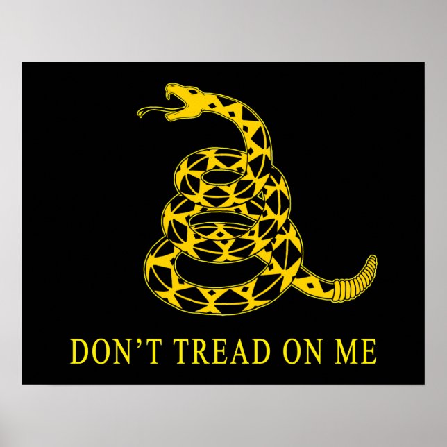 Don't Tread on Me Poster (Front)