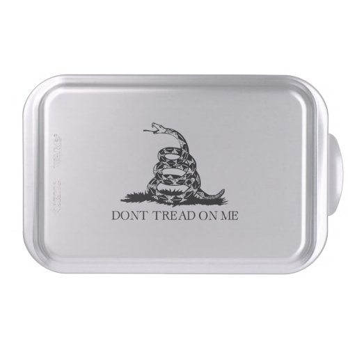 DONT TREAD ON ME Rattlesnake Snake Revolution Flag Cake Pan