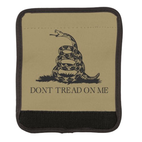 DONT TREAD ON ME Rattlesnake Snake Revolution Flag Luggage Handle Wrap