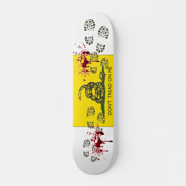 Don't Tread On Me Skateboard Deck (Front)