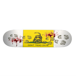 Don't Tread On Me Skateboard Deck