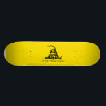 Dont Tread on Me Skateboard Deck<br><div class="desc">Don't Tread on Me skateboard Design</div>