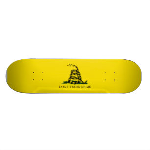 Dont Tread on Me Skateboard Deck