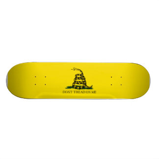 Dont Tread on Me Skateboard Deck