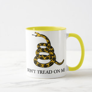 Don't Tread on Me Snake Mug