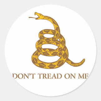Don't Tread on Me Snake Sticker
