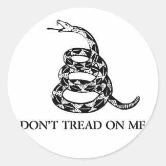 Don't Tread on Me Snake Sticker