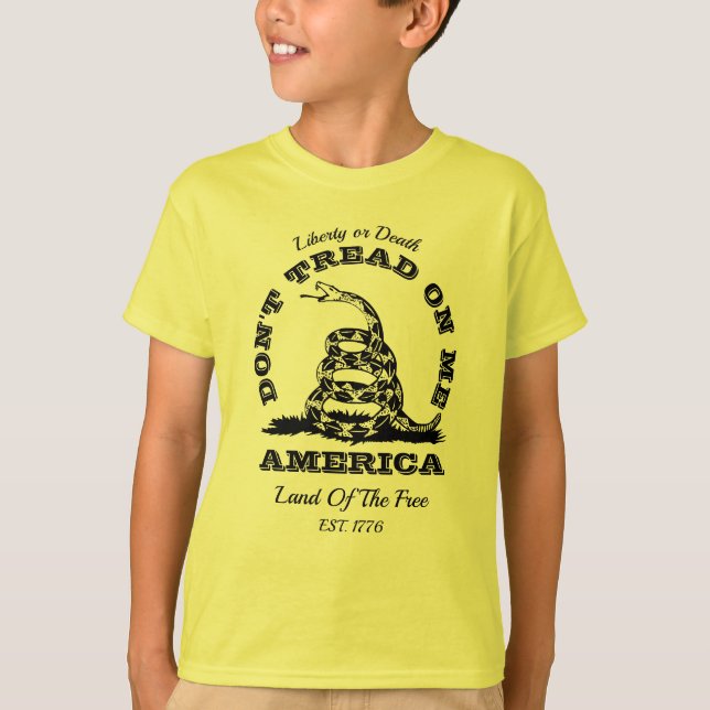 Don't Tread On Me T-Shirt (Front)