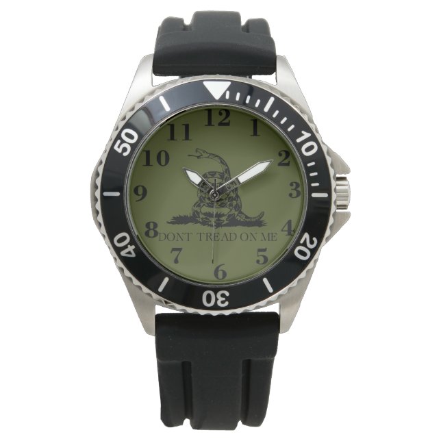 Don't Tread On Me Tactical Watch (Front)