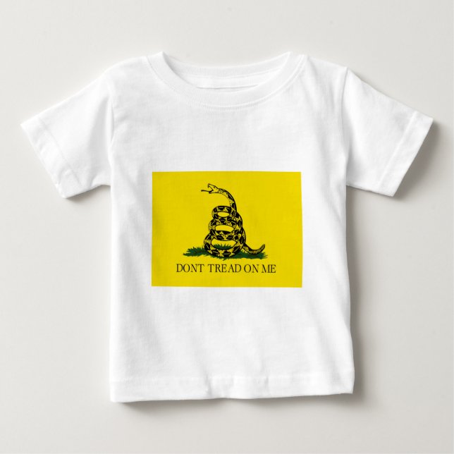 DONT TREAD ON ME, The Gadsden Flag Baby T-Shirt (Front)