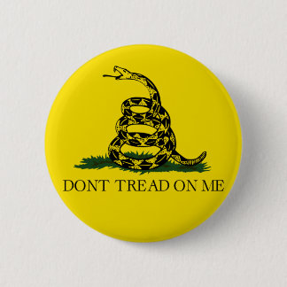 DONT TREAD ON ME, The Gadsden Flag Pinback Button