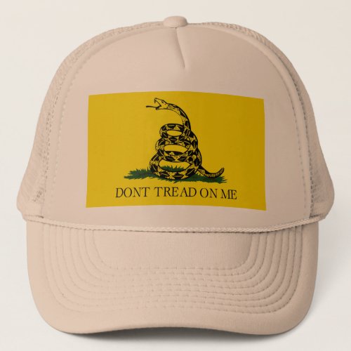 DONT TREAD ON ME The Gadsden Flag Trucker Hat