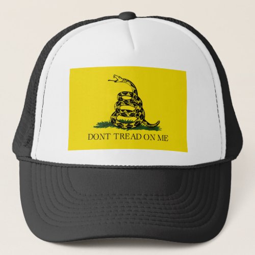 DONT TREAD ON ME The Gadsden Flag Trucker Hat